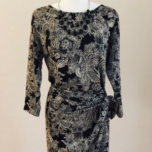 Veronica M Vintage Faux Wrap Dress